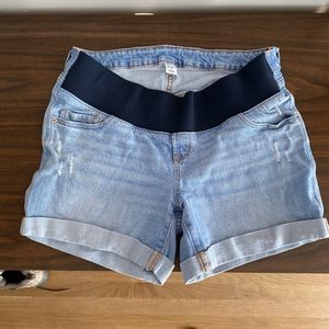 Old Navy Half Panel Maternity Shorts Size 6